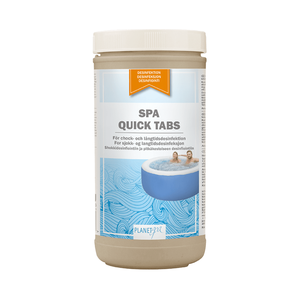 Planet Spa Quick Tabs 20g 1kg, Snabblösande Klortabletter