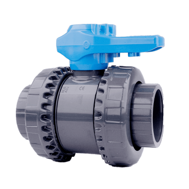 Kulventil PVC Ø 50 mm