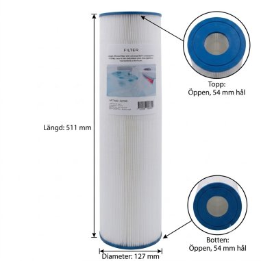 Filter för Hydropool Self Cleaning