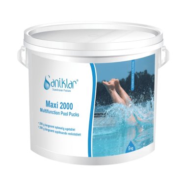 Klorpuckar Saniklar Maxi 2000 Multifunction 200g, 5kg