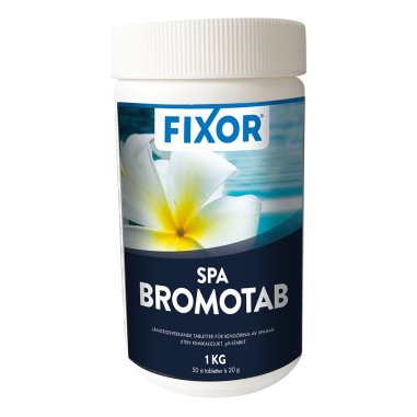 Nitor Pool Bromotab 1kg – Långtidsverkande och klorfria bromtabletter för poolrening.