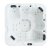Nordpool Sarek Vit 200x200 cm