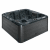Spabad-Nordpool-Oden-Svart-6-personer-sidovy