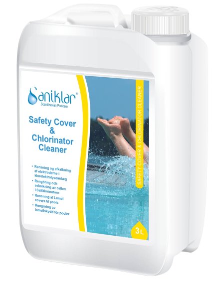 Saniklar Safety Cover & Chlorinator Cleaner 3L