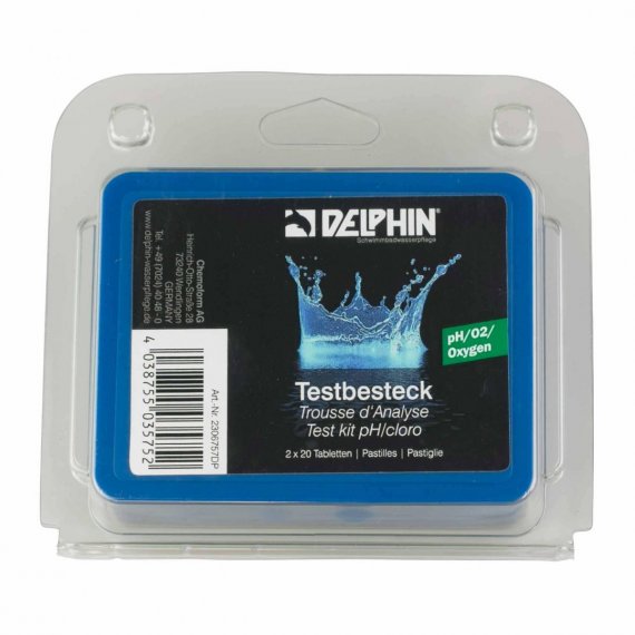 Delphin Mini Pool Tester pH/aktivt syre