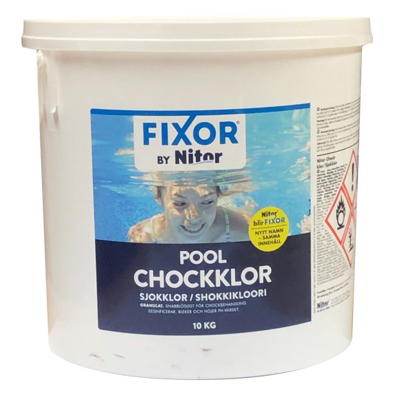 Fixor by Nitor Pool Chockklor Granulat 10kg