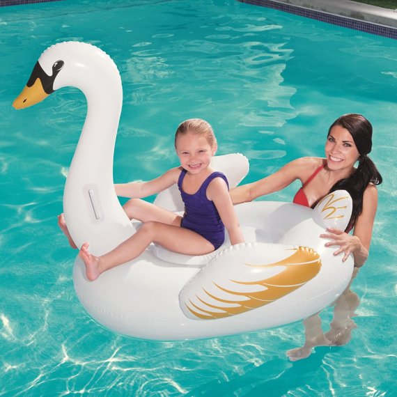 Poolleksak Swan