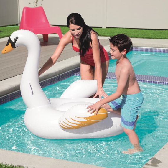 Poolleksak Swan