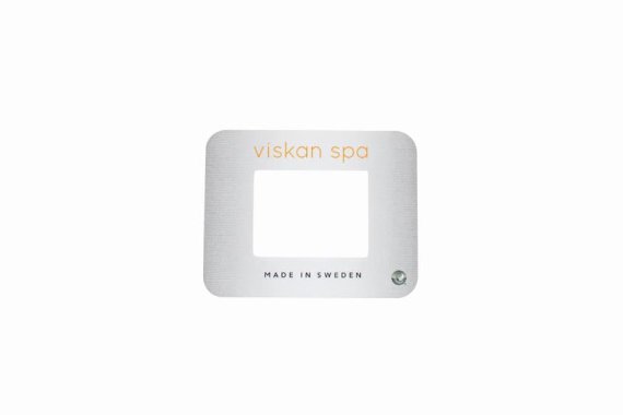 Displayetikett Viskan Spa