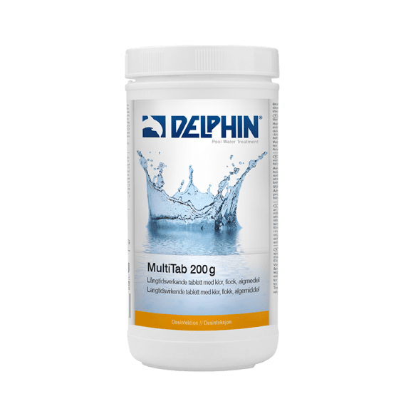 Delphin Pool MultiTab 200gr, 1kg