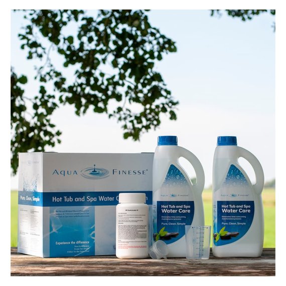 AquaFinesse Hot Tub Water Care Box - Tabletter Natur