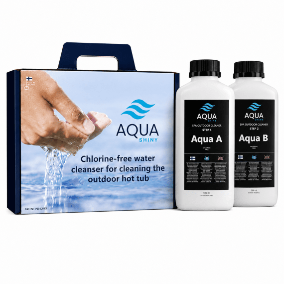 AquaShiny Spa Water Cleaner - Förpackning
