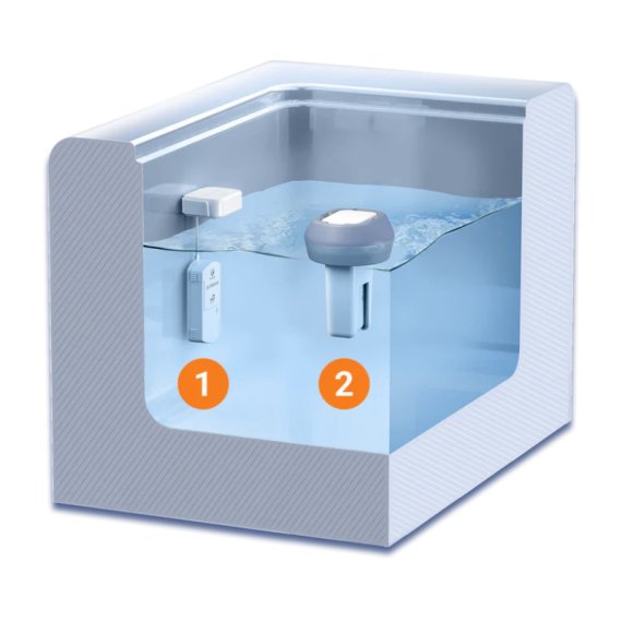 Purezone Hängande Vattenmätare Illustration