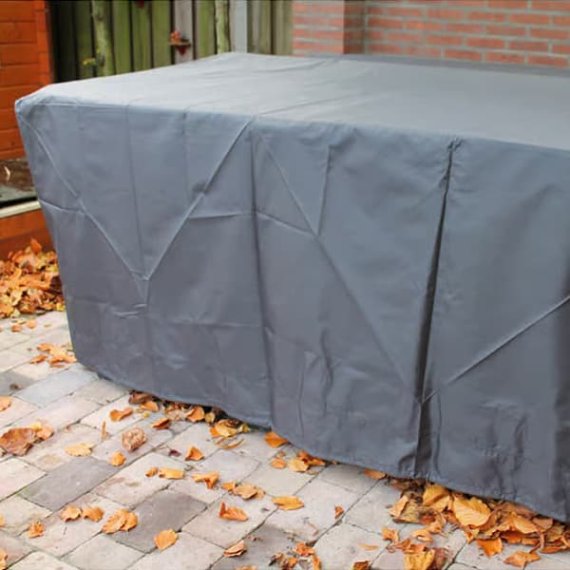 Spa Protector deLuxe 215 x 215 cm, Heltäckande Spabadskydd, överdraget