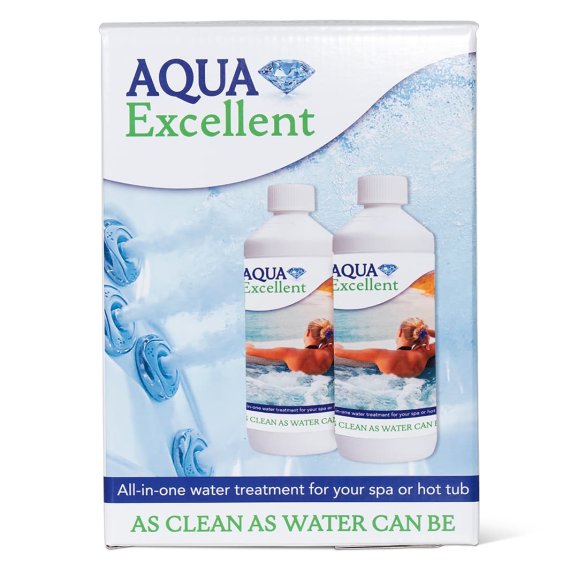 Refill Pack till Aqua Excellent All in One, Veckodosering, endast 2 st flaskor Aqua Excellent All in One Veckodosering ingår.