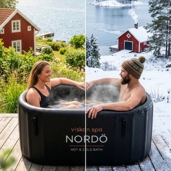 Viskan Nordö sommar och vinter