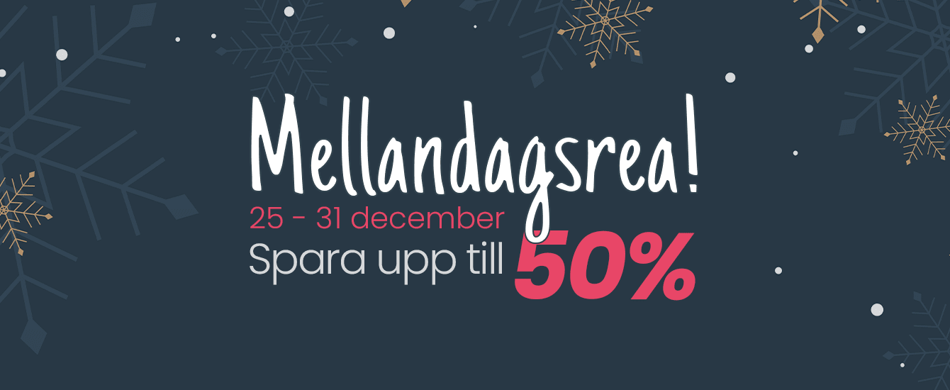 Mellandagsrea 2025 hos Spabadsbutiken